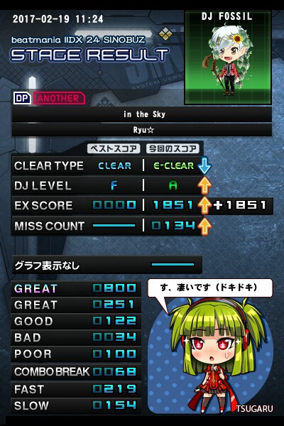 in the sky
