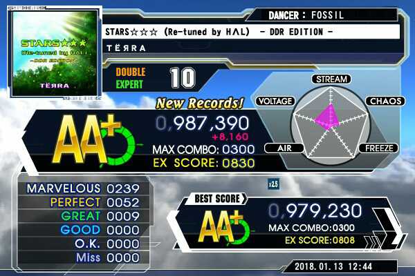 STARS☆☆☆(Re-tuned by HAL)-DDR EDITION-