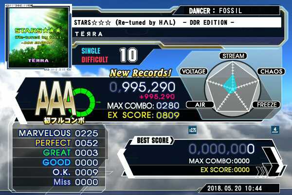STARS☆☆☆ (Re-tuned by HΛL) - DDR EDITION -